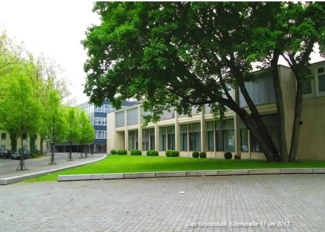 Grundst�ck K�terstr. 17 um 2013